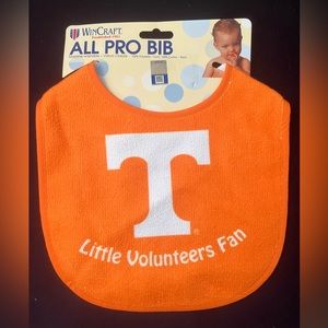 NWT Infant Tennessee Volunteers Bib